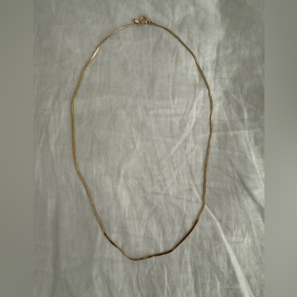 Leah Alexandra Gold Necklace